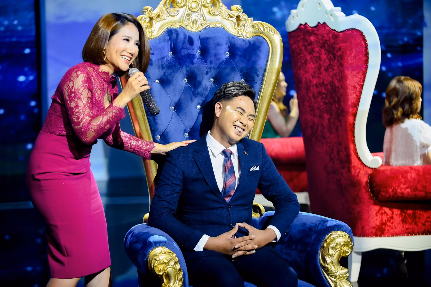 MC Cát Tường và Xuân Bắc làm 'ông tơ bà nguyệt' của gameshow hẹn hò ‘Chân ái’ ảnh 2