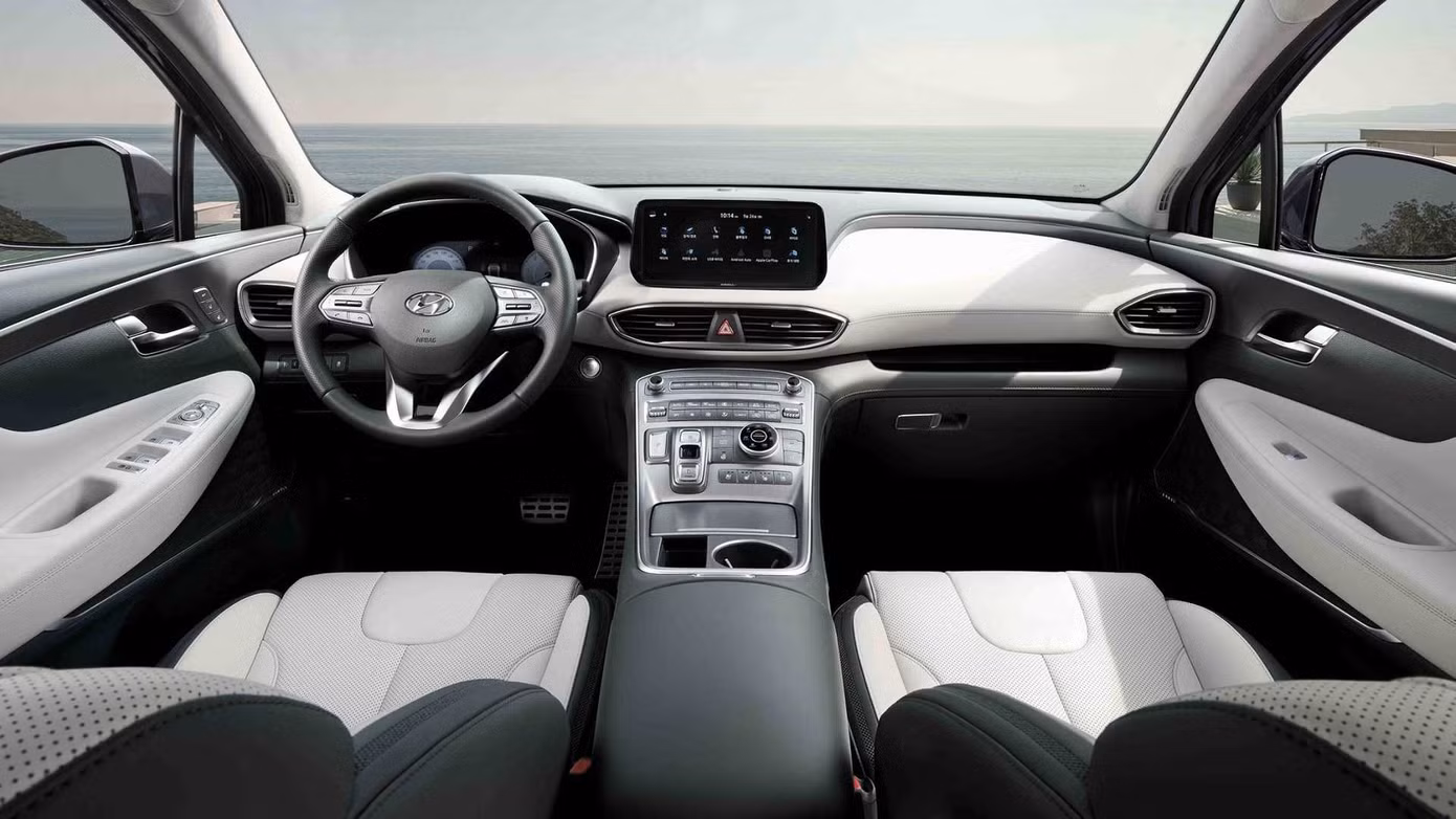 Hyundai Santa Fe 2021 chính thức lộ diện ảnh 3