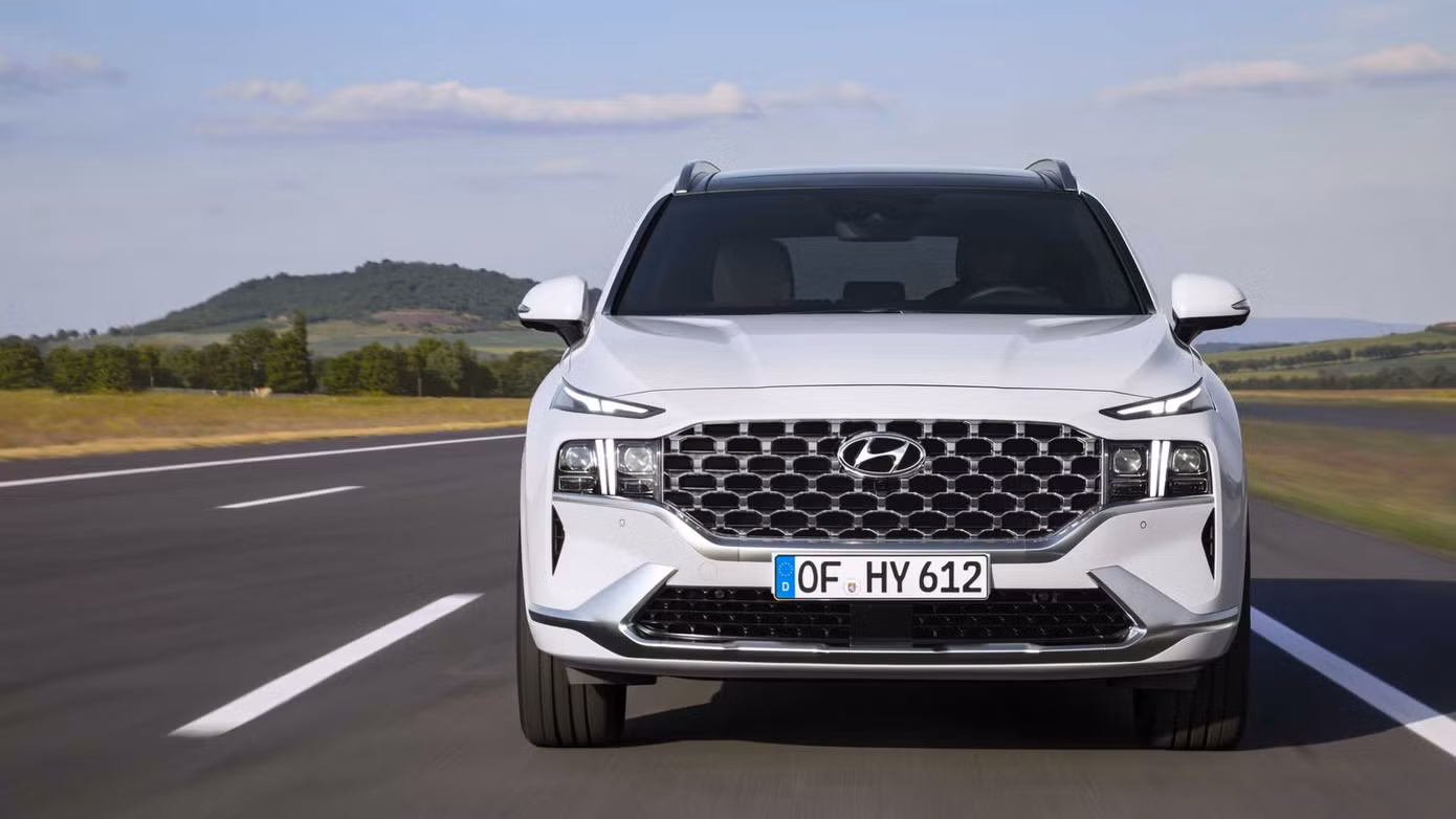 Hyundai Santa Fe 2021 chính thức lộ diện ảnh 4