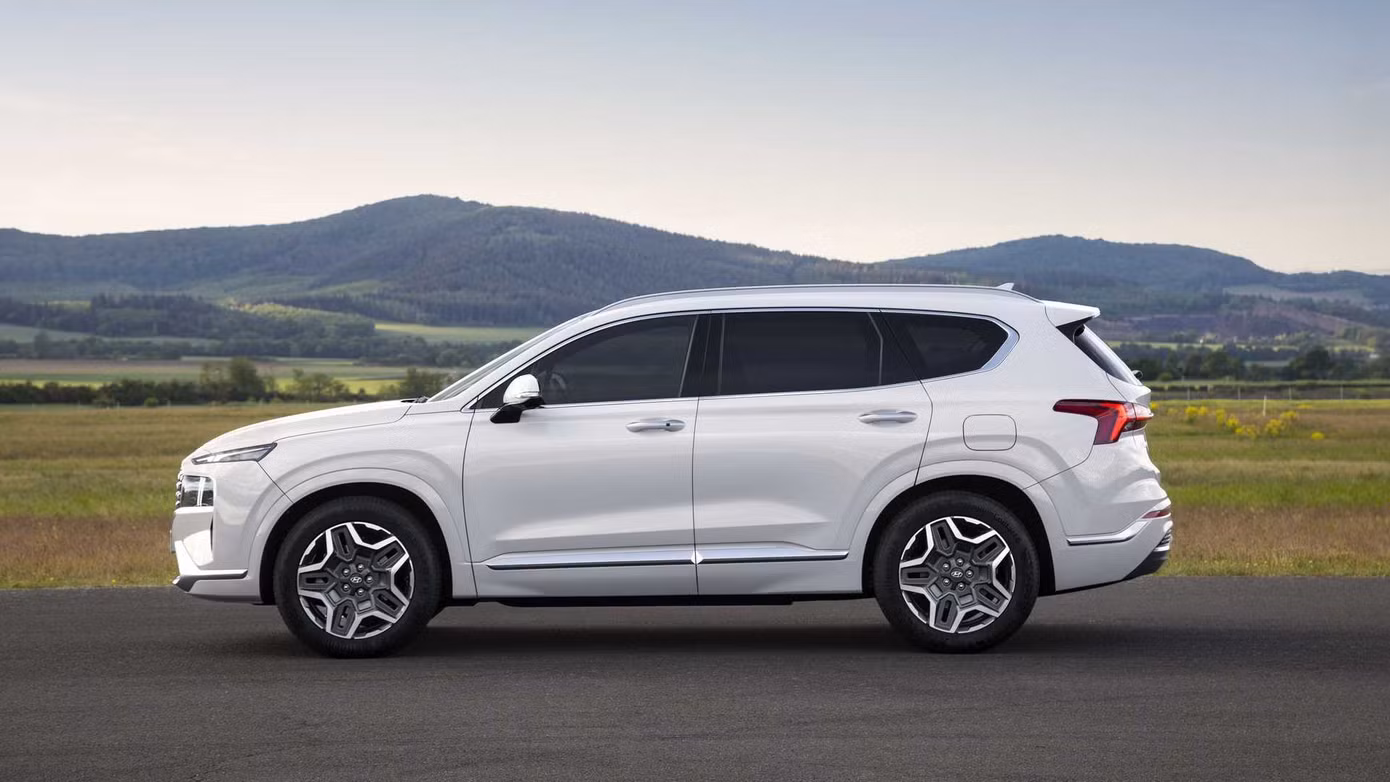 Hyundai Santa Fe 2021 chính thức lộ diện ảnh 5