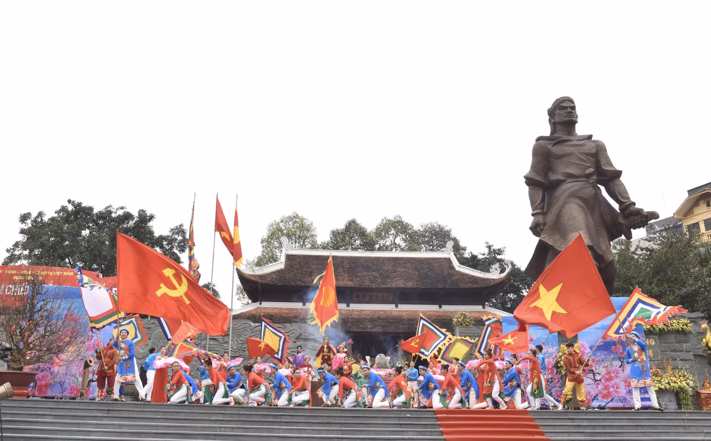 Phó Thủ tướng Trương Hòa Bình đánh trống khai hội chùa Bái Đính năm 2020 ảnh 5
