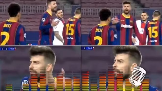 Barca thảm bại, Griezmann và Pique chửi nhau ngay trên sân ảnh 1