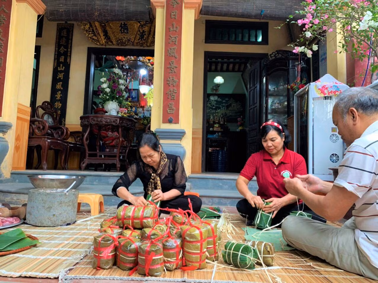 Sao Việt ở quê ăn Tết, bình dị khó nhận ra ảnh 12