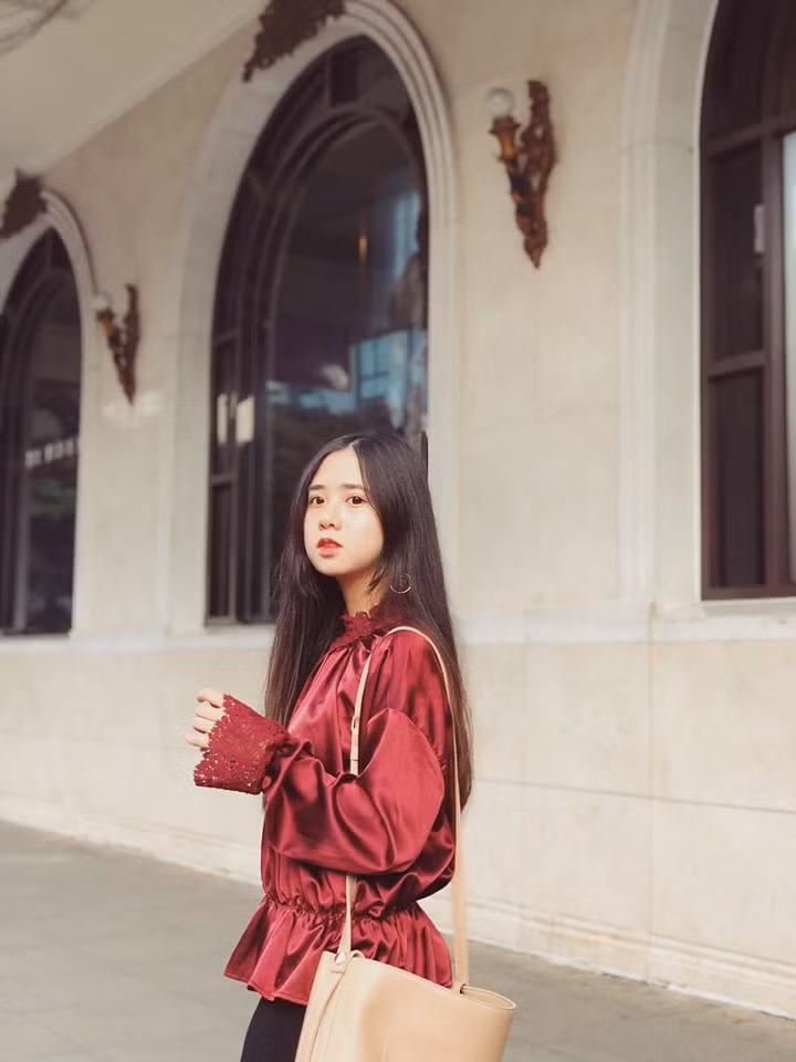 Hot girl trường Luật ước mơ làm giảng viên ảnh 12