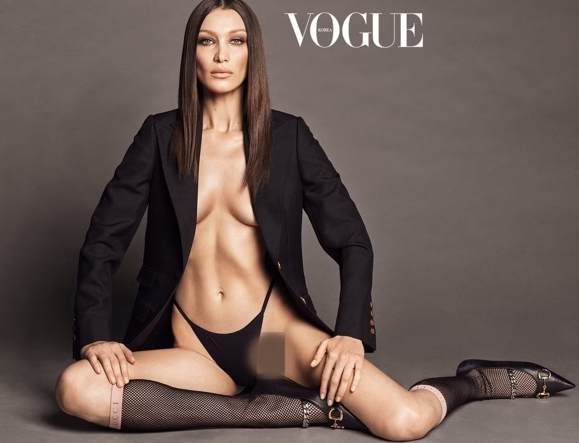 'Đỏ mặt' ngắm Bella Hadid hở bạo hút ánh nhìn ảnh 4