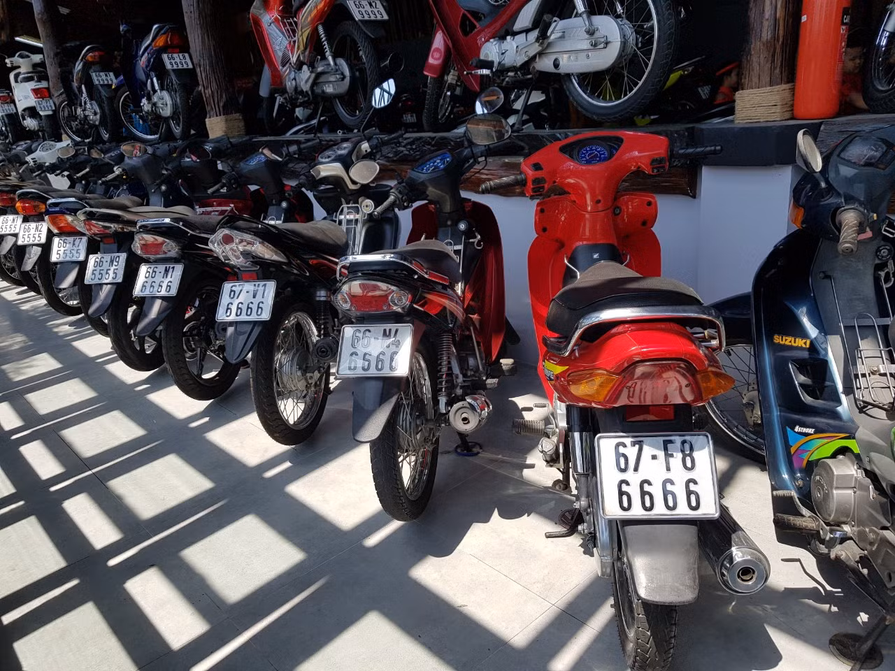 Mê mẩn bộ sưu tập 500 chiếc xe máy biển số 'khủng' ảnh 7