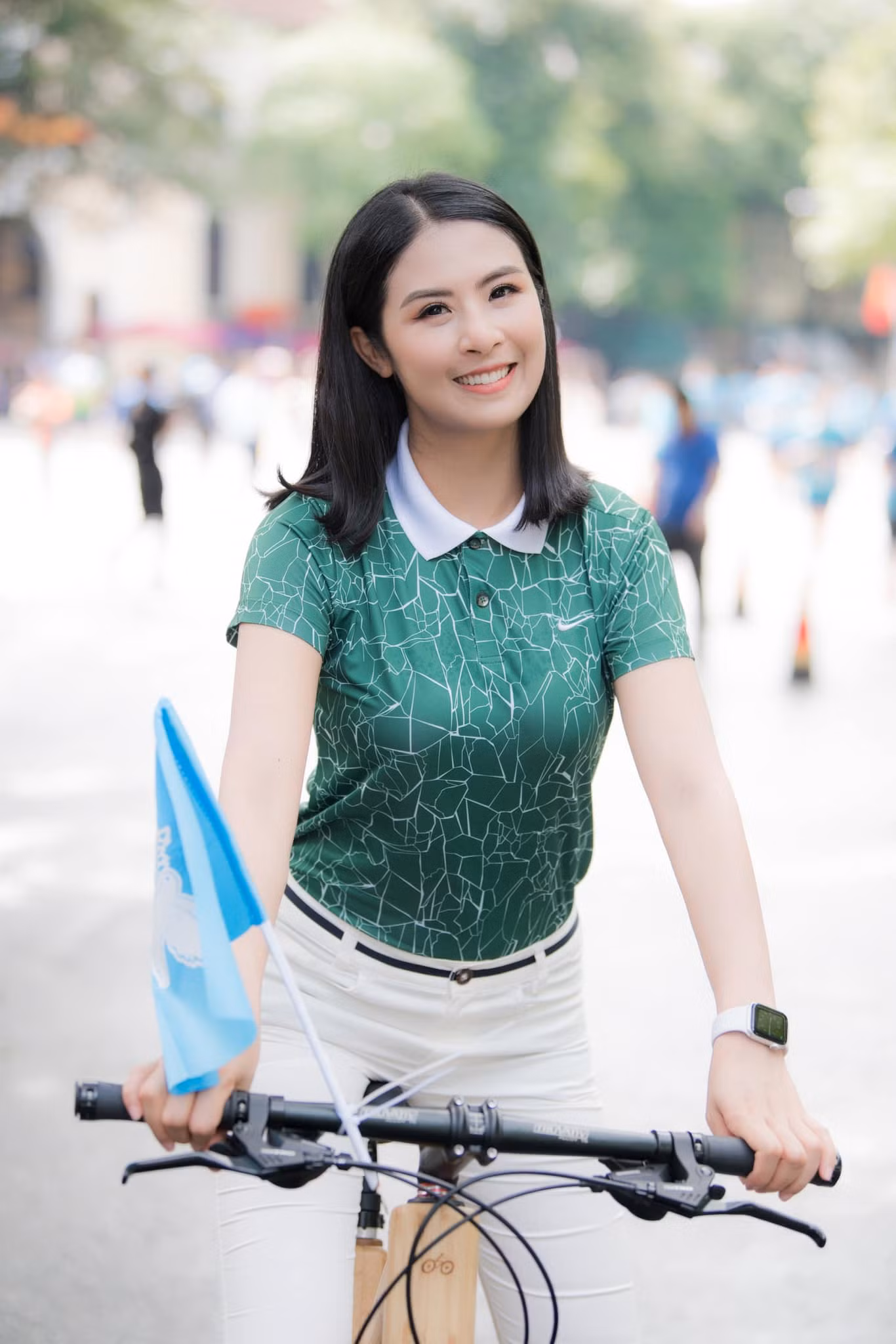 Sau hai tháng kiên trì giảm cân, Ngọc Hân đã đủ tự tin mặc đồ bó khoe vóc dáng thanh mảnh ảnh 7