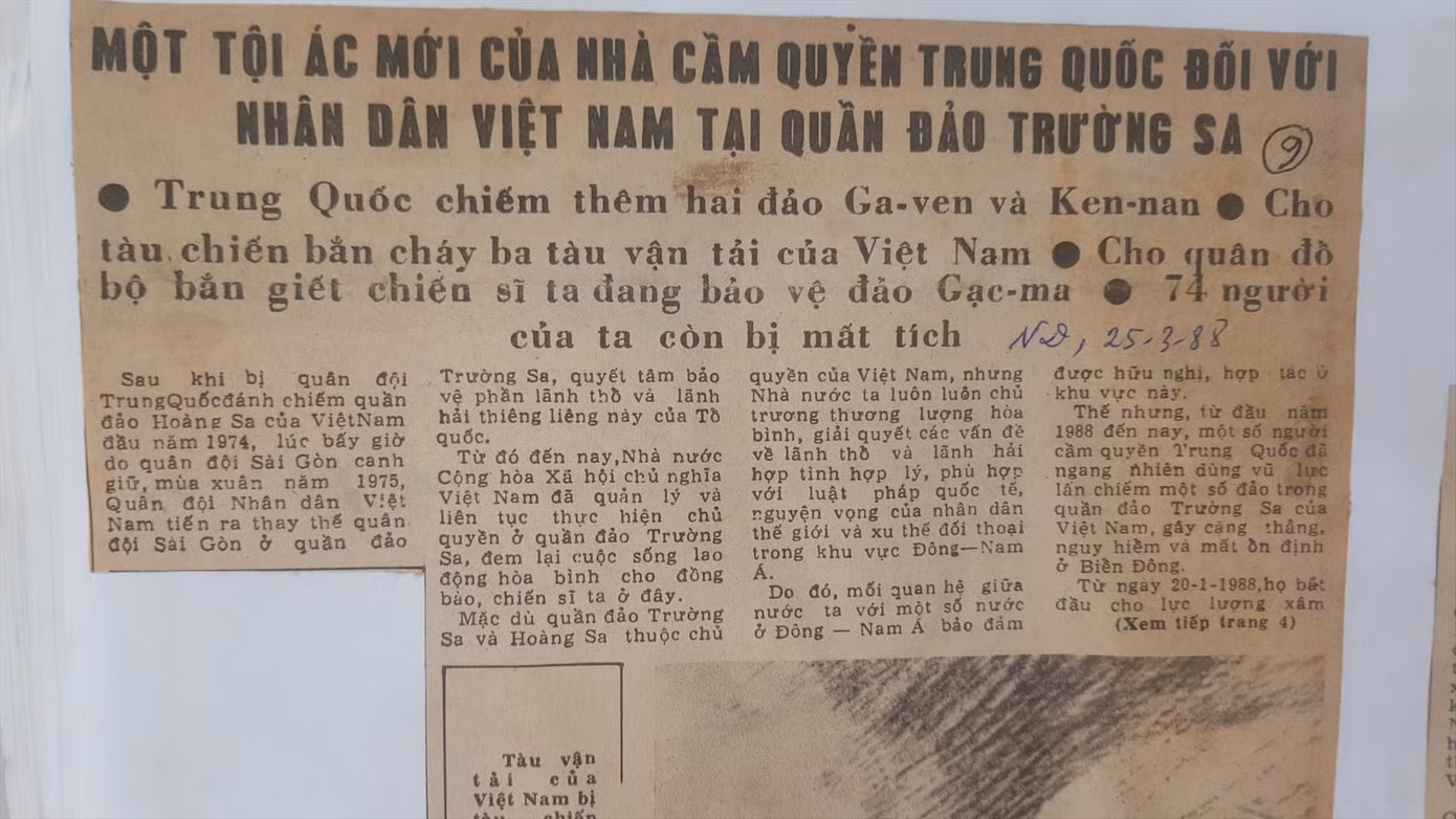 Nơi lưu giữ tư liệu đồ sộ về chủ quyền ảnh 1