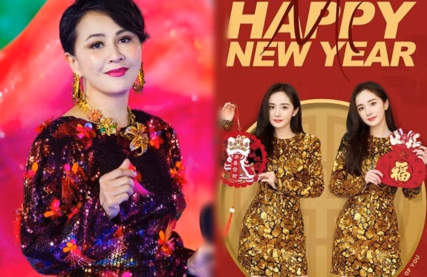 'Sở Kiều' Triệu Lệ Dĩnh rạng rỡ đón xuân bên chồng Phùng Thiệu Phong ảnh 13