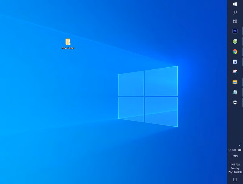 Hướng dẫn chuyển vị trí thanh taskbar trên Windows 10 ảnh 5