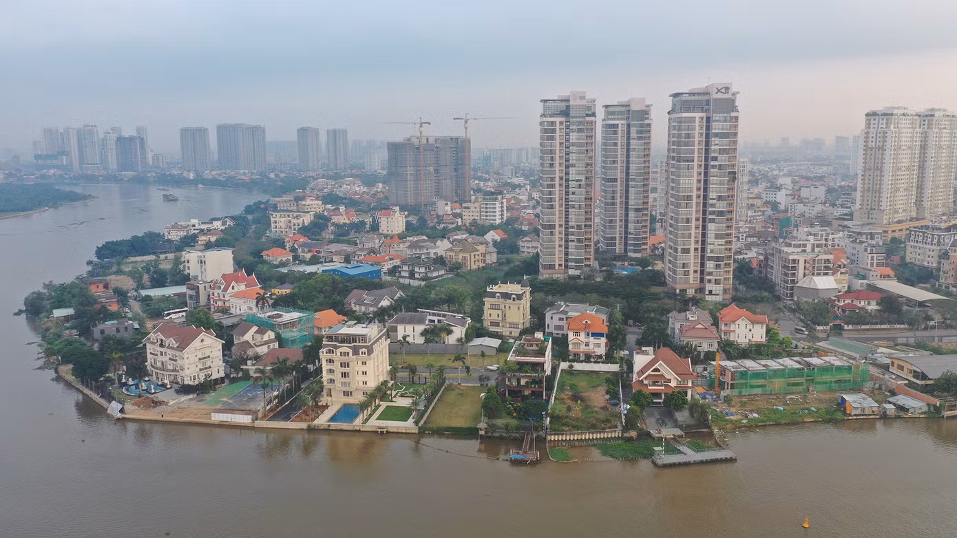 Cận cảnh biệt thự, chung cư cao cấp Thảo Điền bức tử sông Sài Gòn ảnh 4