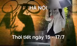 Giữa tháng 7 Hà Nội ngày oi bức, chiều và đêm mưa