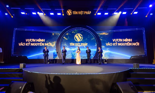 Tôn Việt Pháp khánh thành Nhà máy thép Cán nguội 45 triệu USD