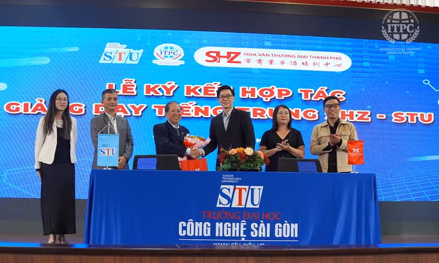 Trường Đại học Công nghệ Sài Gòn (STU) 'tăng tốc' hợp tác Quốc tế, mở ra chân trời mới cho sinh viên