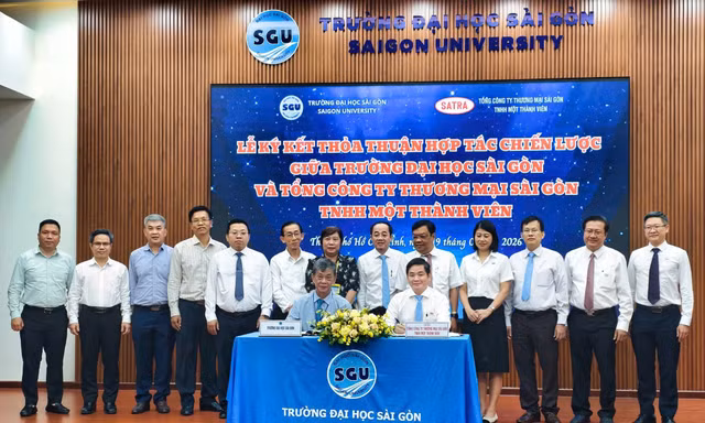 SATRA và SGU ký kết ghi nhớ hợp tác chiến lược giai đoạn 2026-2030