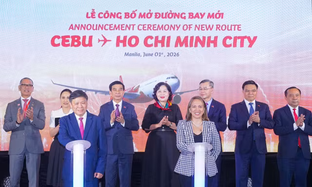 Vietjet tiếp tục mở rộng mạng bay ASEAN với đường bay thẳng TP.HCM – Cebu