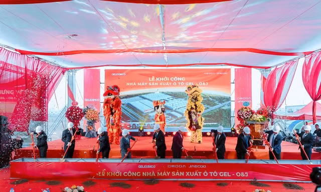 Tập đoàn Geleximco khởi công nhà máy sản xuất ô tô vốn đầu tư 319 triệu USD tại Hưng Yên