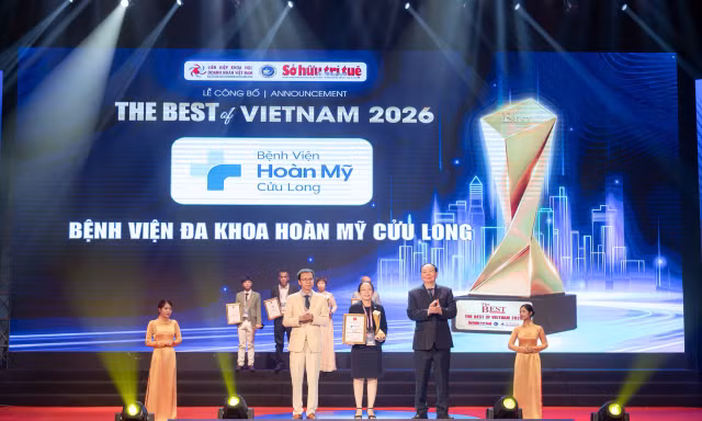 Bệnh viện Hoàn Mỹ Cửu Long lọt Top 10 bệnh viện tốt nhất Việt Nam