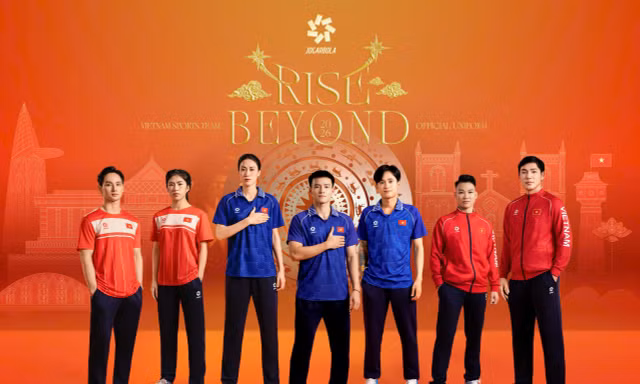 Lễ ra mắt bộ sưu tập Rise Beyond: Trang phục chính thức của đoàn thể thao Việt Nam