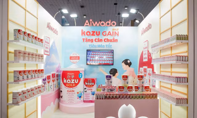 Aiwado ghi dấu ấn tại Triển lãm sữa Quốc tế 2026 với dinh dưỡng tốt lành