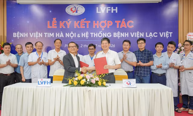Hệ thống Bệnh viện Lạc Việt và Bệnh viện Tim Hà Nội hợp tác nâng cao chất lượng điều trị tim mạch 