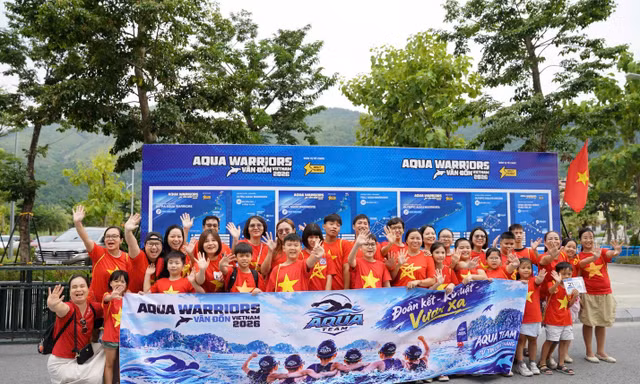 Aqua Warriors Vân Đồn 2026: Hàng nghìn chiến binh sẵn sàng chinh phục vùng biển Bái Tử Long
