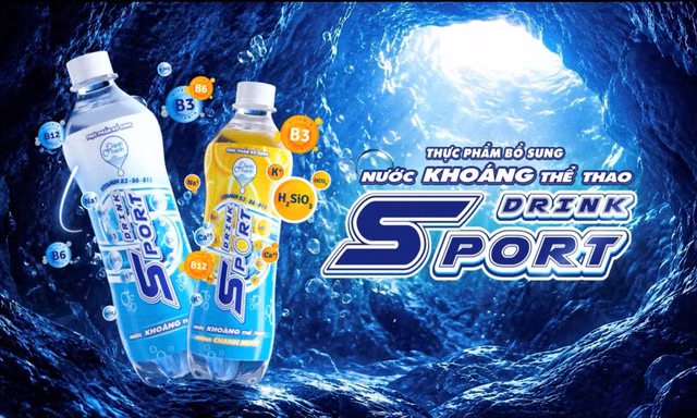 Đảnh Thạnh Sport Drink – Năng lượng từ 'Ngọc Trong Đá', mở ra kỷ nguyên mới cho nước khoáng thể thao Việt Nam