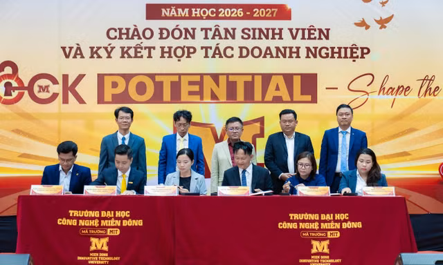 Trường Đại học Công nghệ Miền Đông khai giảng, mở rộng hợp tác doanh nghiệp