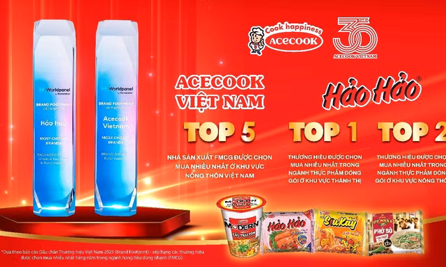 Acecook Việt Nam: Mỗi gói mì ra đời là một “sản phẩm bền vững”
