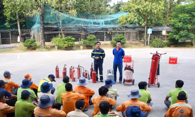 VWS chủ động nâng cao năng lực phòng cháy chữa cháy tại Khu liên hợp Đa Phước
