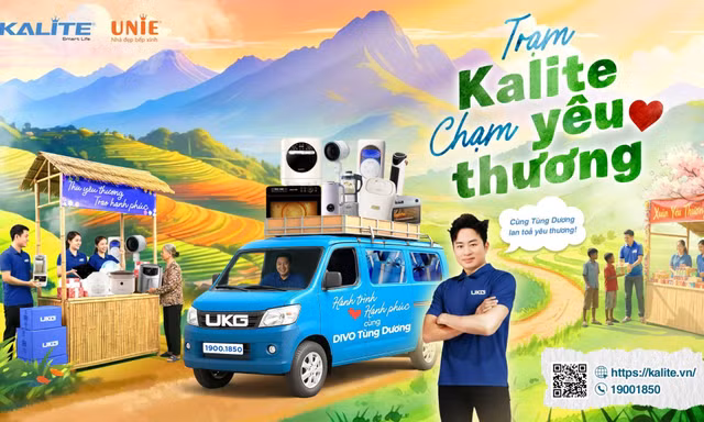 'Trạm Kalite, Chạm yêu thương': Hành trình mang ấm áp đến trẻ em vùng cao cùng Tùng Dương