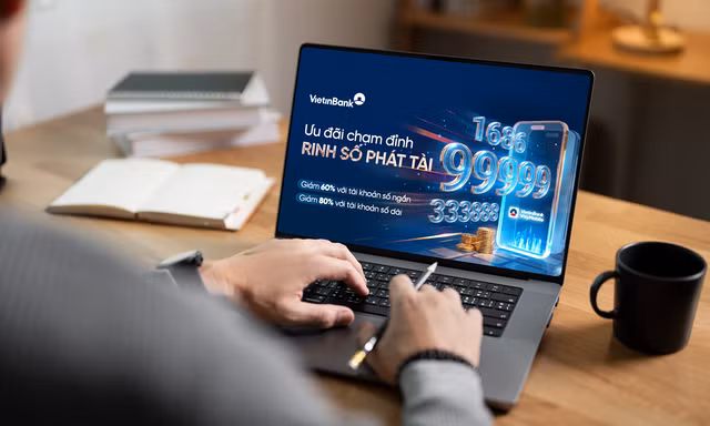 Cơ hội sở hữu tài khoản số đẹp từ ưu đãi lớn nhất năm của VietinBank