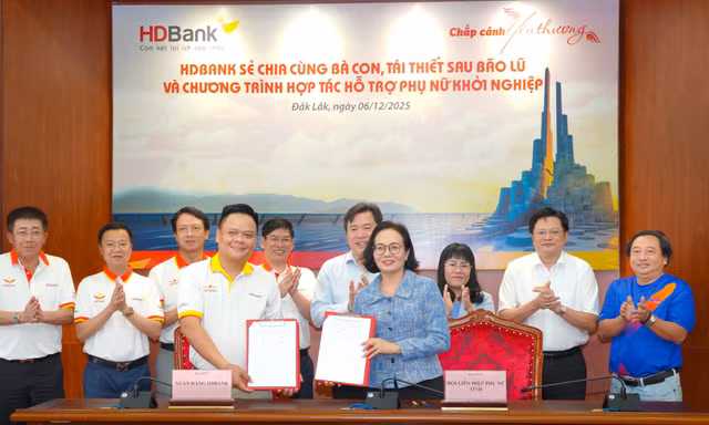 HDBank đẩy mạnh gói vay ưu đãi 12.000 tỷ đồng, đồng hành với người dân Đắk Lắk và Khánh Hoà, Gia Lai phục hồi sau lũ