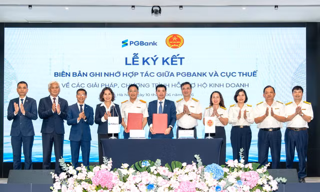 PGBank đồng hành cùng Cục Thuế hỗ trợ hộ kinh doanh chuyển đổi số