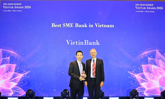 VietinBank 6 năm liên tiếp khẳng định vị thế Ngân hàng SME hàng đầu Việt Nam