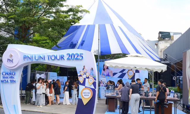 Dấu ấn PNJ Uni Tour 2025: Hơn 8.000 sinh viên đồng hành trên hành trình nâng tầm phong cách