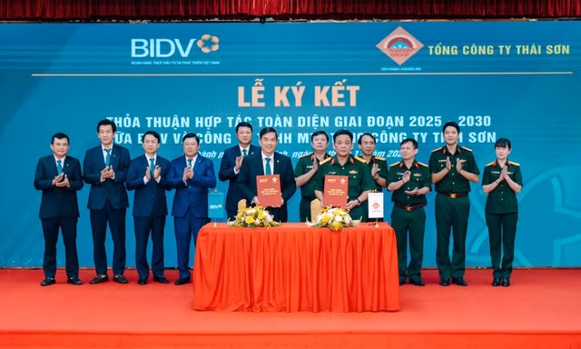 BIDV và Tổng công ty Thái Sơn triển khai hợp tác toàn diện