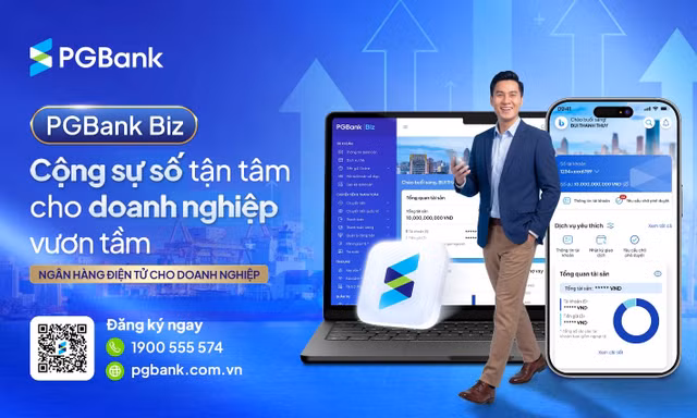 PGBank ra mắt nền tảng ngân hàng số hợp kênh PGBank Biz dành cho khách hàng doanh nghiệp