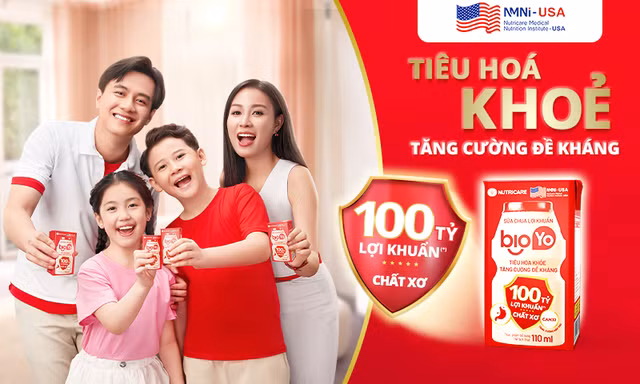 Ra mắt sữa chua uống Bioyo 100 tỷ lợi khuẩn hỗ trợ tiêu hóa khỏe, tăng cường đề kháng cho cả gia đình
