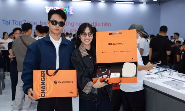 TopZone mở bán iPhone 17 tại Việt Nam, lập kỷ lục mới