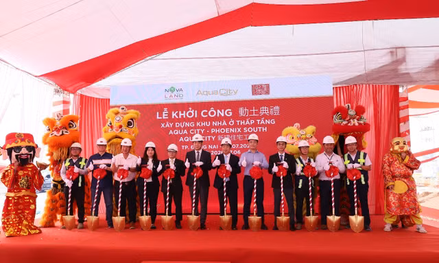 Novaland và nhà thầu Đài Loan bắt tay tại đại đô thị Aqua City
