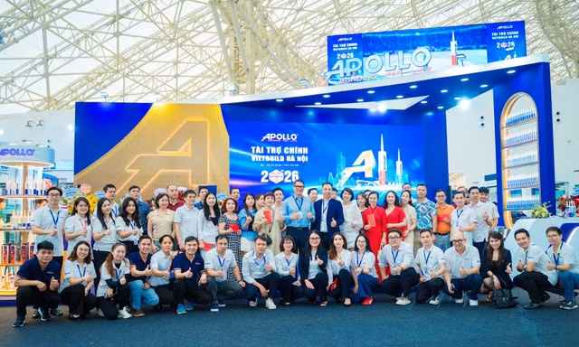 Apollo góp phần định hình tiêu chuẩn vật liệu xây dựng tại Vietbuild Hà Nội 2026 