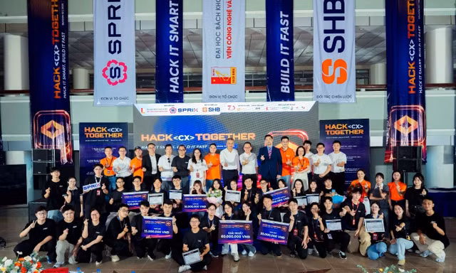 SHB tiếp sức Hack (CX) Together 2026: 36 giờ Hackathon bùng nổ sáng tạo của tài năng công nghệ trẻ 