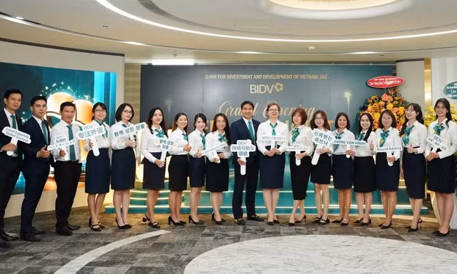 BIDV tiên phong ra mắt chi nhánh dành riêng cho khách hàng FDI