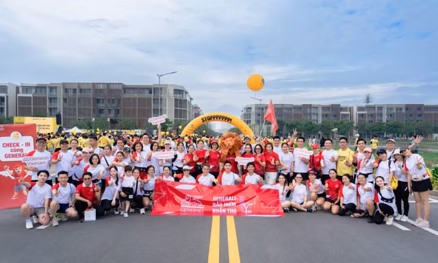 Generali Việt Nam đồng hành cùng giải chạy vì bệnh nhi ung thư 2026
