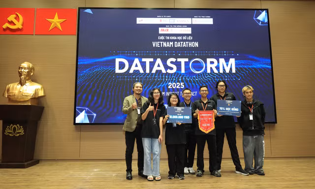Vietnam Datathon 2025: Cuộc thi tìm kiếm và bồi dưỡng thế hệ nhân sự chất lượng cao cho ngành Dữ liệu