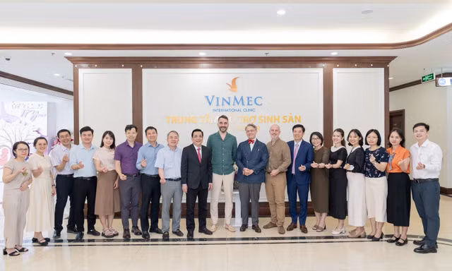 Vinmec đưa chuyên gia hàng đầu thế giới đến Việt Nam đào tạo chuyên sâu về y học bào thai