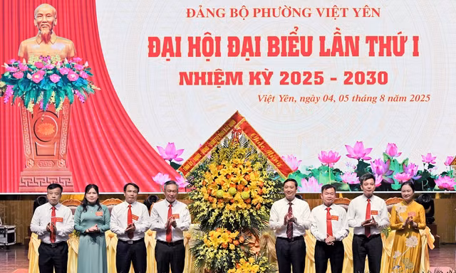 Những mục tiêu “đột phá” của Đảng bộ phường Việt Yên trong nhiệm kỳ mới