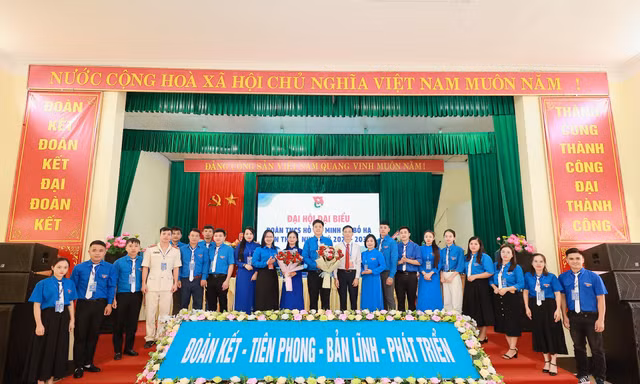 Đoàn xã Bố Hạ khẳng định vai trò xung kích