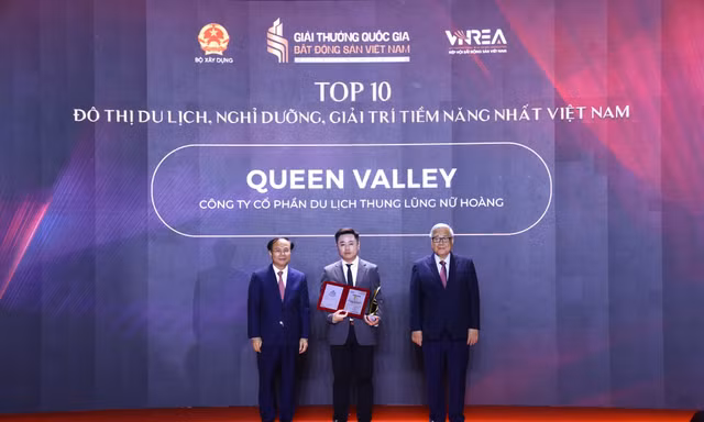 Queen Valley Estate ghi dấu trong Top 10 đô thị du lịch, nghỉ dưỡng, giải trí tiềm năng nhất Việt Nam
